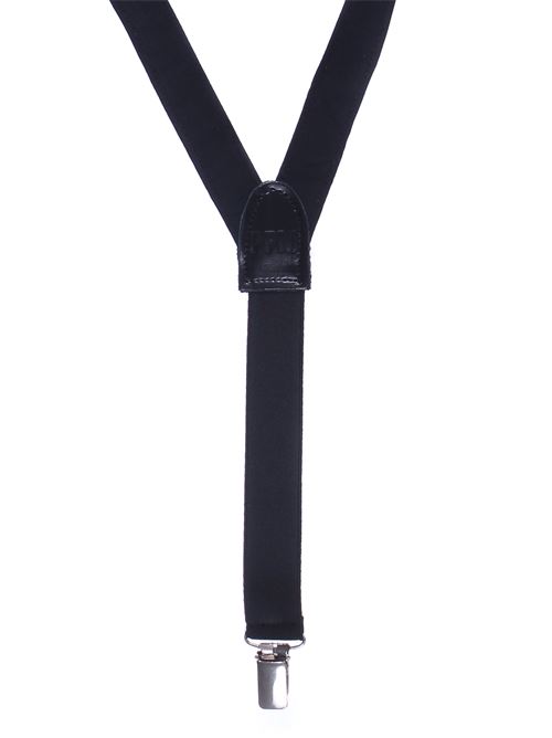 Elastic suspenders PAOLO PECORA | PP1727NERO